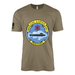 USS Lapon (SSN-661) Submarine T-Shirt Tactically Acquired Coyote Brown S