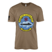USS Lapon (SSN-661) Submarine T-Shirt Tactically Acquired Woodland Brown M