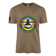 USS Louisville (SSN-724) Submarine T-Shirt Tactically Acquired Woodland Brown M