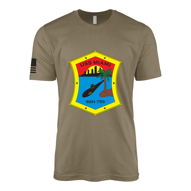 USS Miami (SSN-755) Submarine T-Shirt