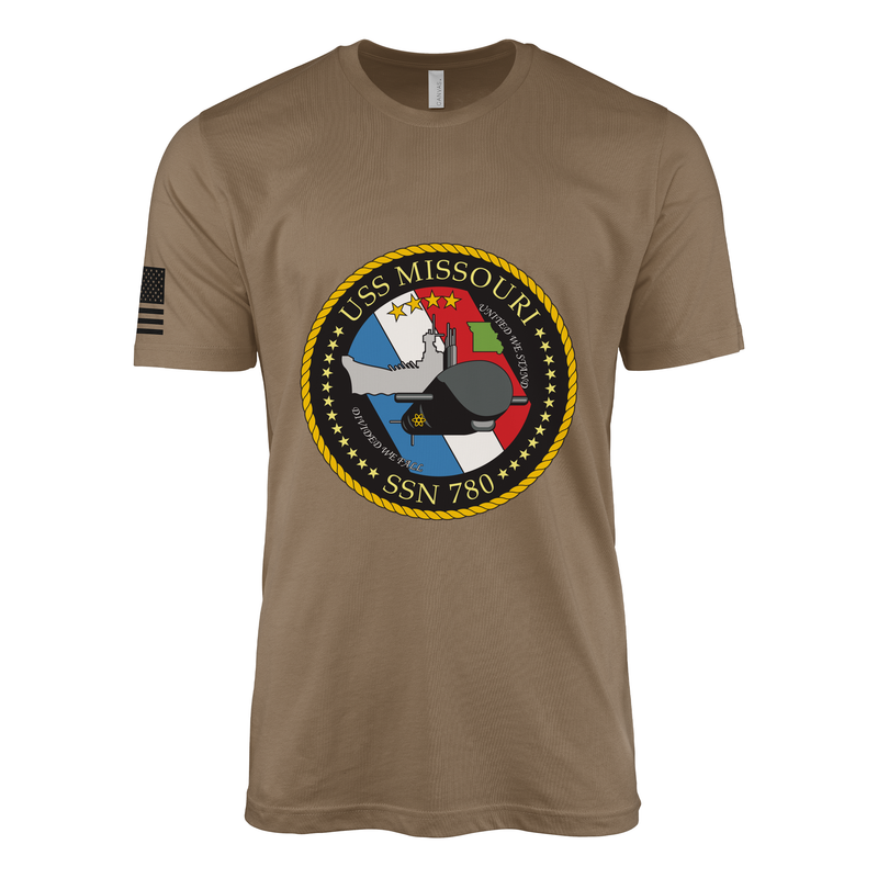 USS Missouri (SSN-780) Submarine T-Shirt