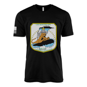 USS Montpelier (SSN-765) Submarine T-Shirt Tactically Acquired Black L