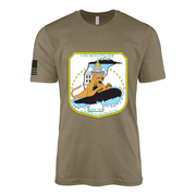 USS Montpelier (SSN-765) Submarine T-Shirt Tactically Acquired Coyote Brown S