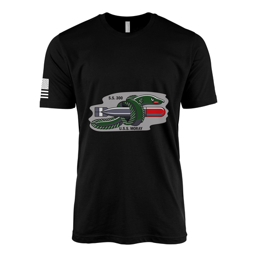 USS Moray (SS-300) Submarine T-Shirt Tactically Acquired Black M
