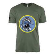 USS Narwhal (SSN-671) Submarine T-Shirt Tactically Acquired Military Green XL