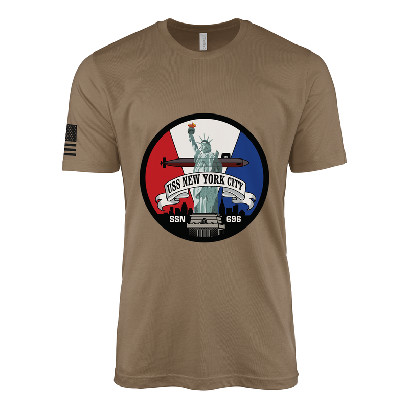 USS New York City (SSN-696) Submarine T-Shirt