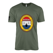 USS Newport News (SSN-750) Submarine T-Shirt Tactically Acquired Military Green XL