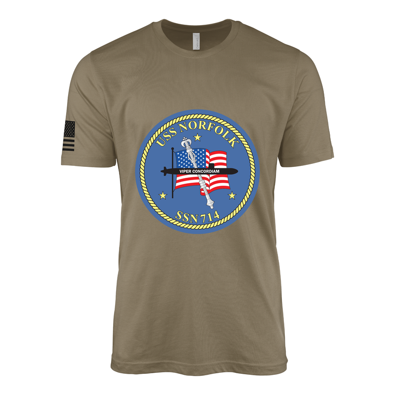 USS Norfolk (SSN-714) Submarine T-Shirt