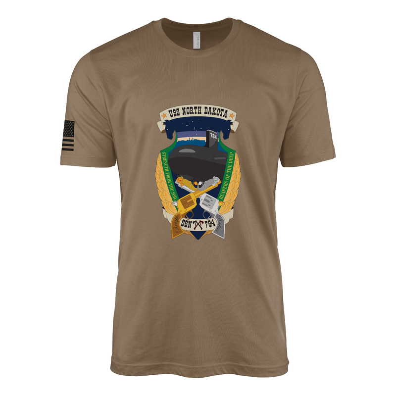 USS North Dakota (SSN-784) Submarine T-Shirt