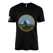USS Olympia (SSN-717) Submarine T-Shirt Tactically Acquired Black L