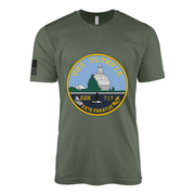 USS Olympia (SSN-717) Submarine T-Shirt Tactically Acquired Military Green XL