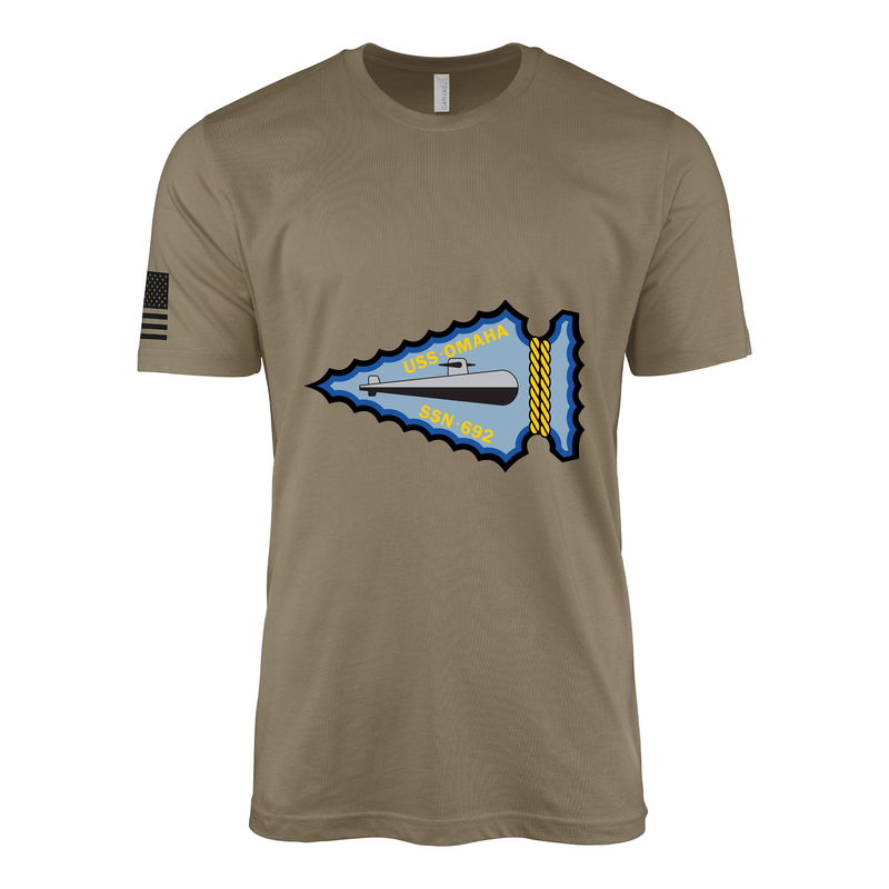 USS Omaha (SSN-692) Submarine T-Shirt