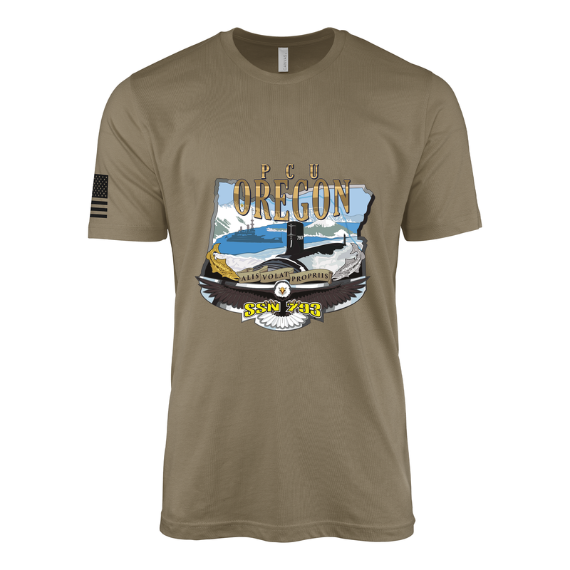 USS Oregon (SSN-793) Submarine T-Shirt