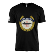USS Pargo (SSN-650) Submarine T-Shirt Tactically Acquired Black L
