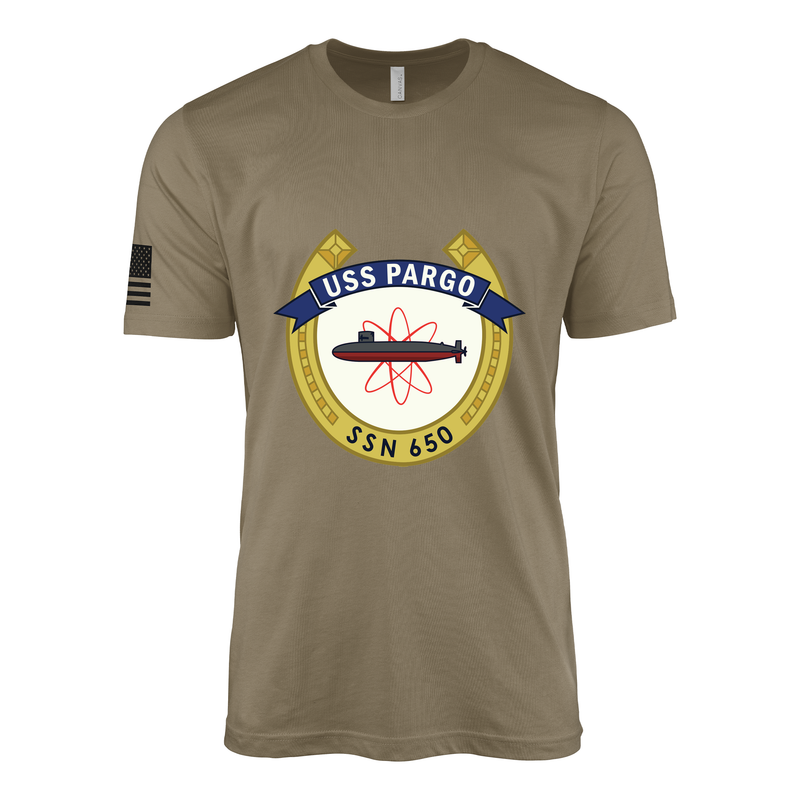 USS Pargo (SSN-650) Submarine T-Shirt