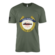 USS Pargo (SSN-650) Submarine T-Shirt Tactically Acquired Military Green XL