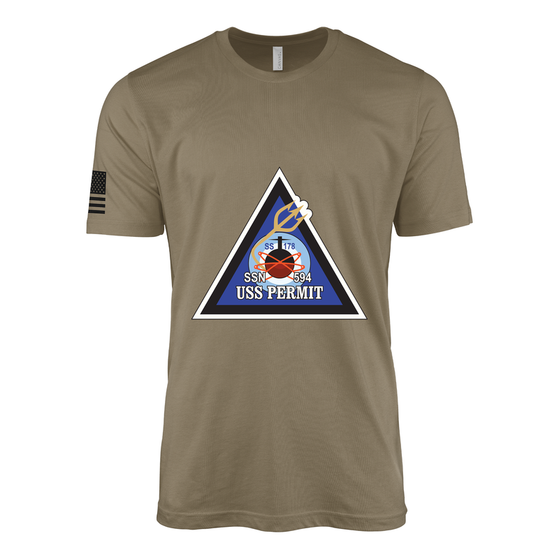 USS Permit (SSN-594) Submarine T-Shirt