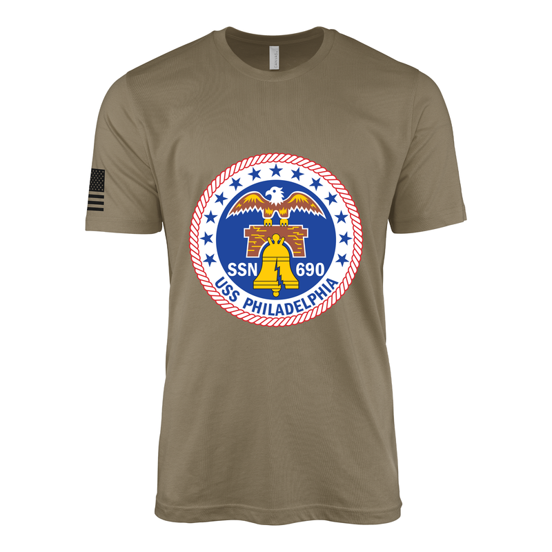 USS Philadelphia (SSN-690) Submarine T-Shirt