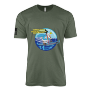 USS Pickerel (SS-524) Submarine T-Shirt Tactically Acquired Military Green L