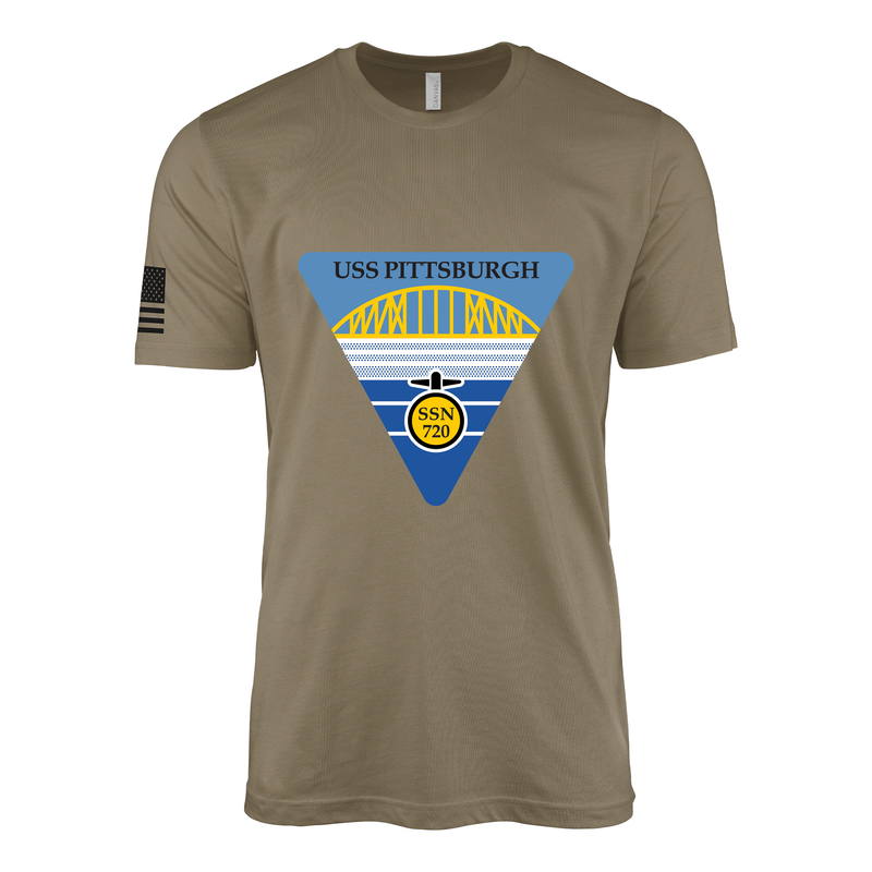 USS Pittsburgh (SSN-780) Submarine T-Shirt