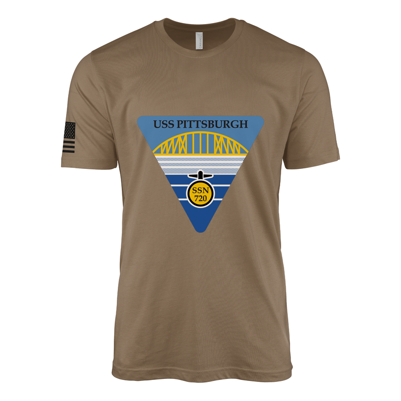 USS Pittsburgh (SSN-780) Submarine T-Shirt