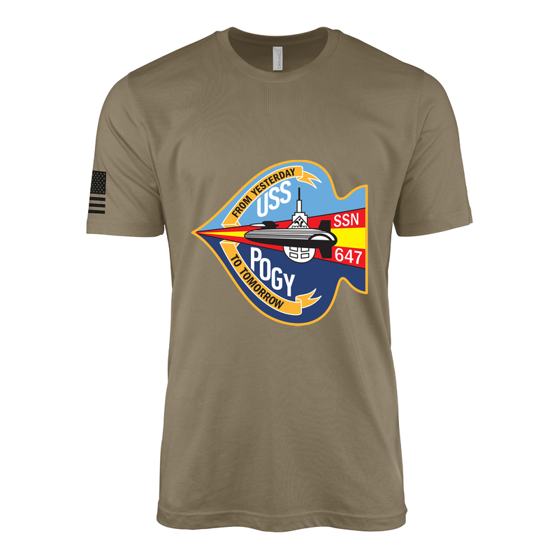 USS Pogy (SSN-647) Submarine T-Shirt