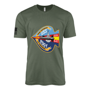USS Pogy (SSN-647) Submarine T-Shirt Tactically Acquired Military Green XL