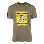 USS Pollack (SSN-603) Submarine T-Shirt Tactically Acquired Coyote Brown S