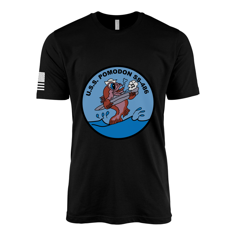 USS Pomodon (SS-486) Submarine T-Shirt