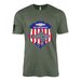 USS Portsmouth (SSN-707) Submarine T-Shirt Tactically Acquired Military Green XL
