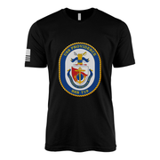 USS Providence (SSN-719) Submarine T-Shirt Tactically Acquired Black L