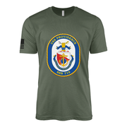 USS Providence (SSN-719) Submarine T-Shirt Tactically Acquired Military Green XL