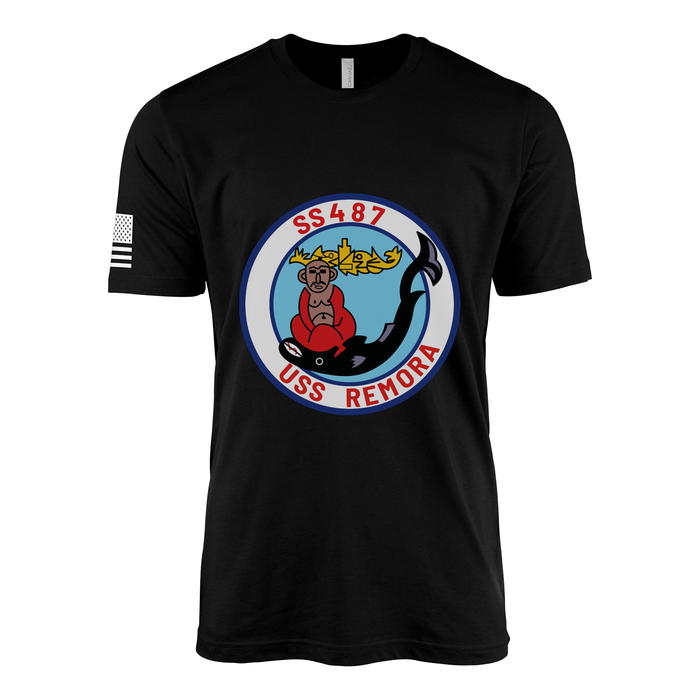USS Remora (SS-487) Submarine T-Shirt Tactically Acquired Black M
