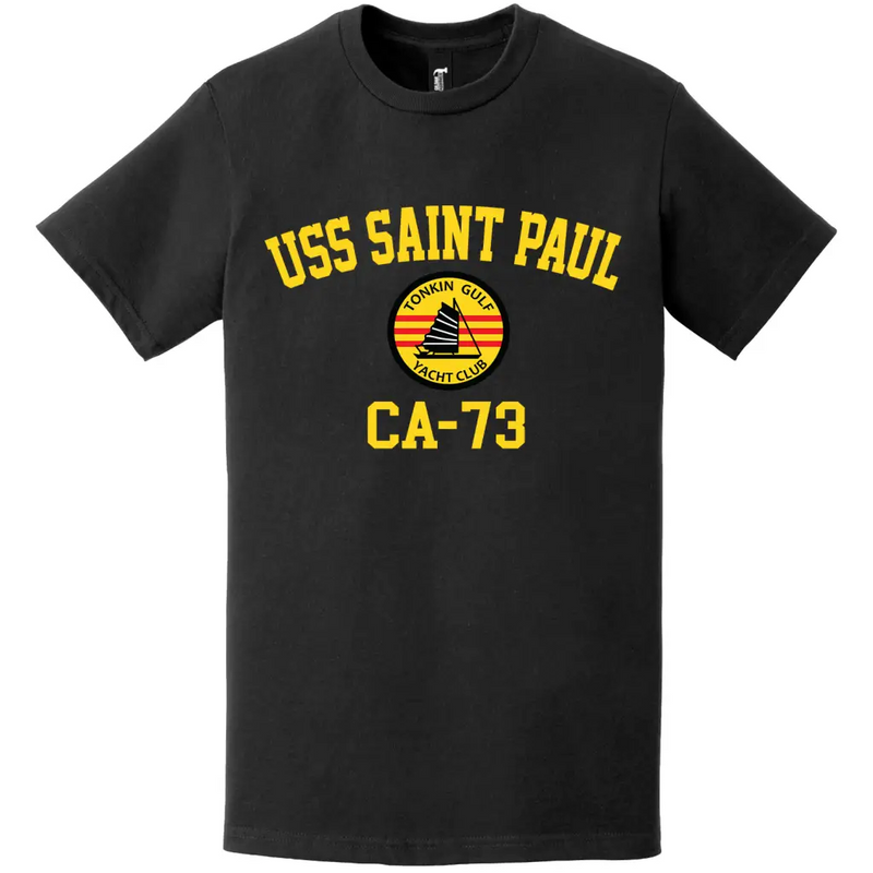 USS Saint Paul (CA-73) Tonkin Gulf Yacht Club T-Shirt