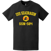 USS Seadragon (SSN-584) Tonkin Gulf Yacht Club T-Shirt Tactically Acquired   
