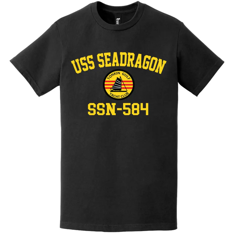 USS Seadragon (SSN-584) Tonkin Gulf Yacht Club T-Shirt