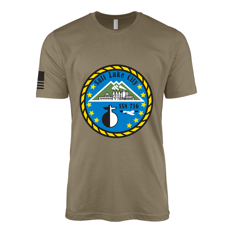 USS Salt Lake City (SSN-716) Submarine T-Shirt