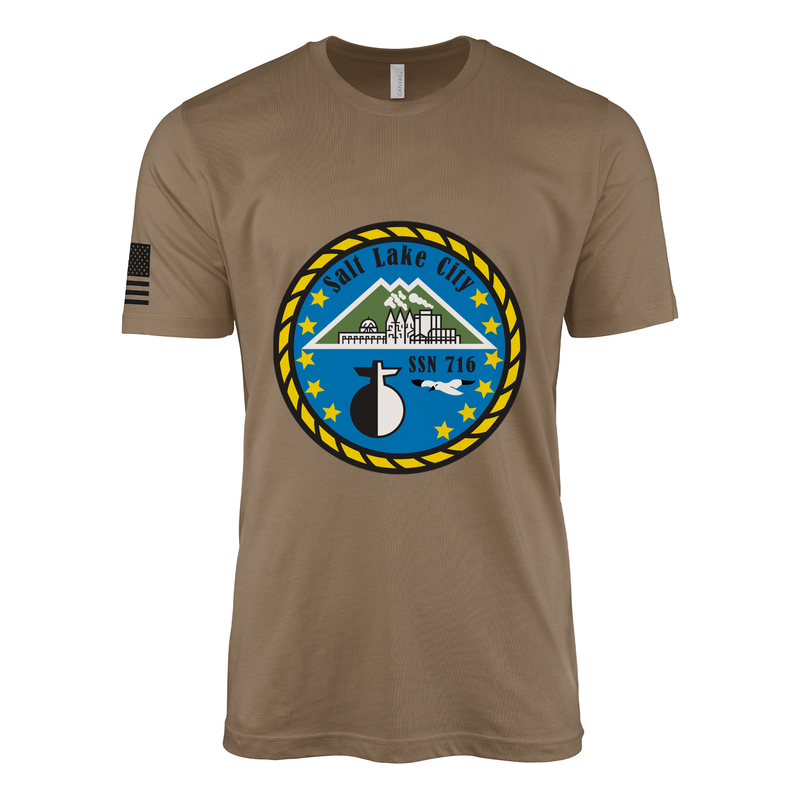 USS Salt Lake City (SSN-716) Submarine T-Shirt