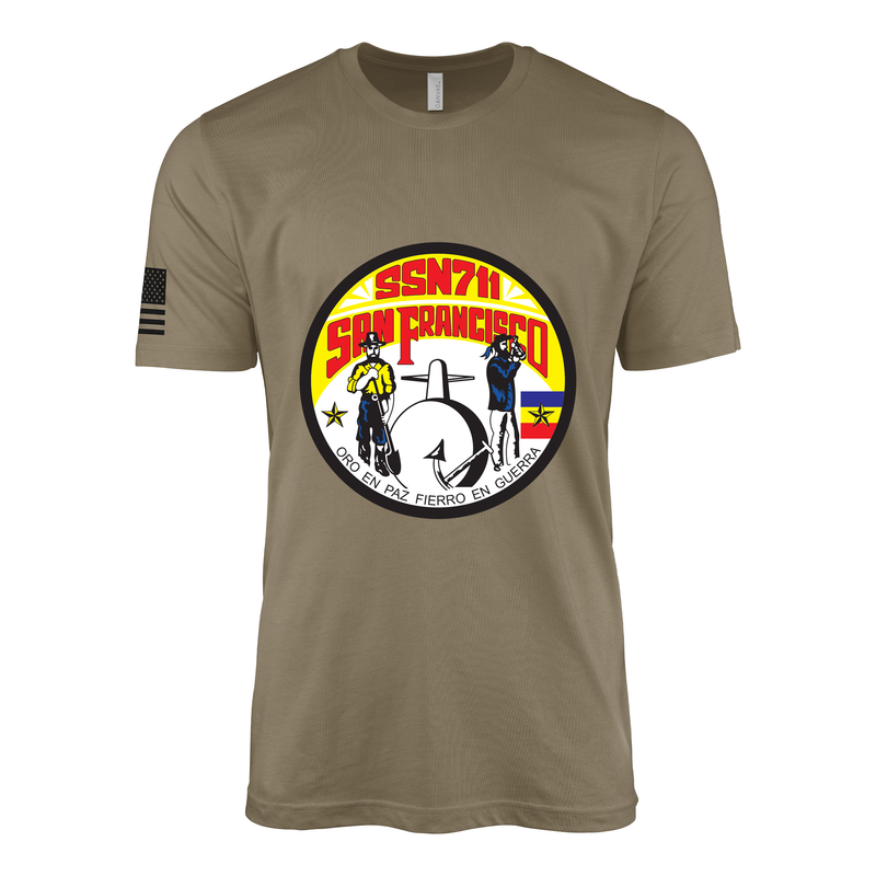 USS San Francisco (SSN-711) Submarine T-Shirt