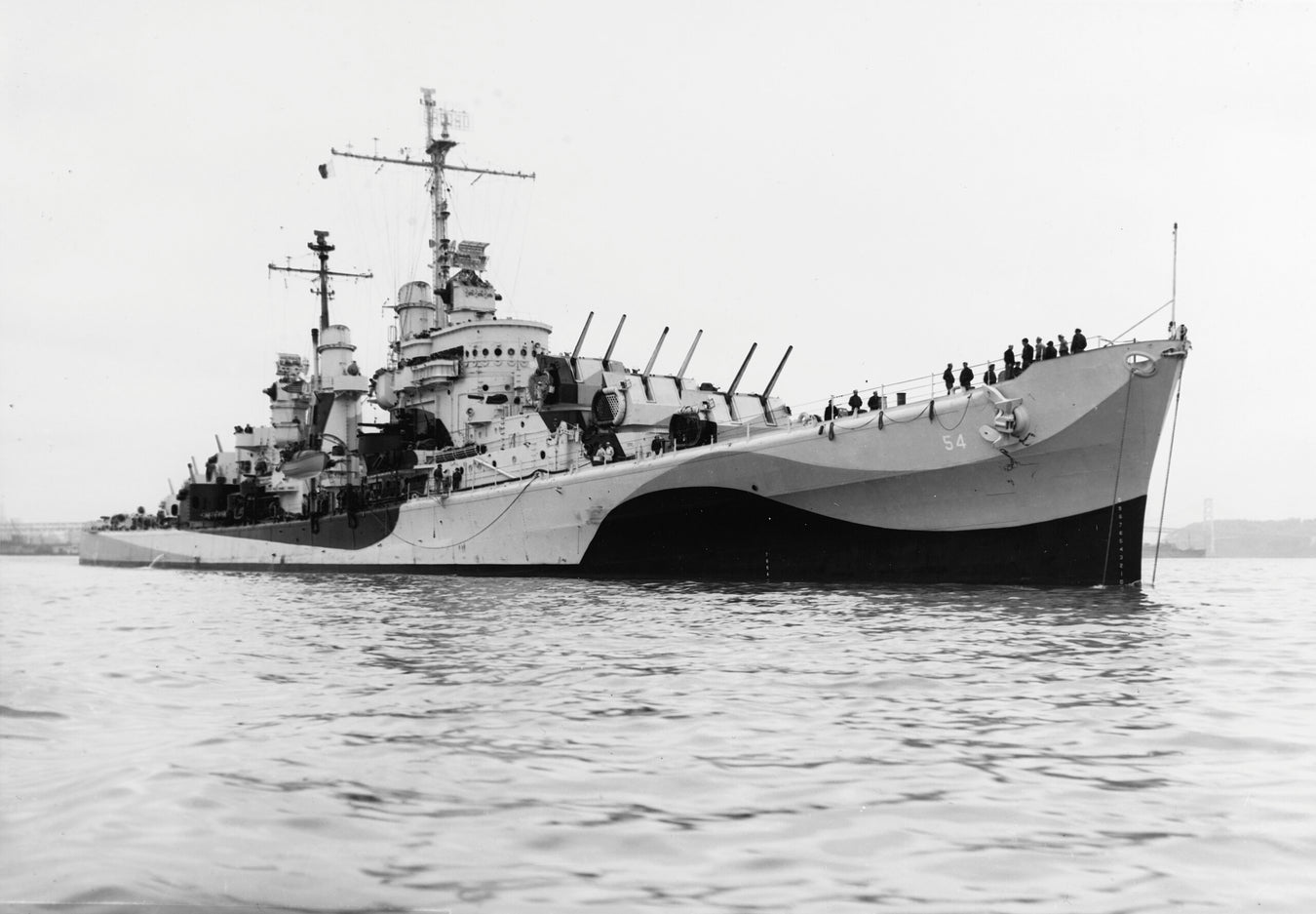 USS San Juan on 14 October 1944