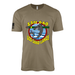 USS Sand Lance (SSN-660) Submarine T-Shirt Tactically Acquired Coyote Brown S