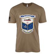 USS Scorpion (SSN-589) Submarine T-Shirt Tactically Acquired Woodland Brown M