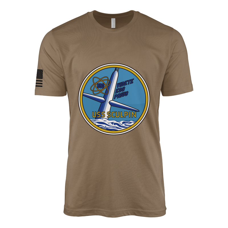 USS Sculpin (SSN-590) Submarine T-Shirt