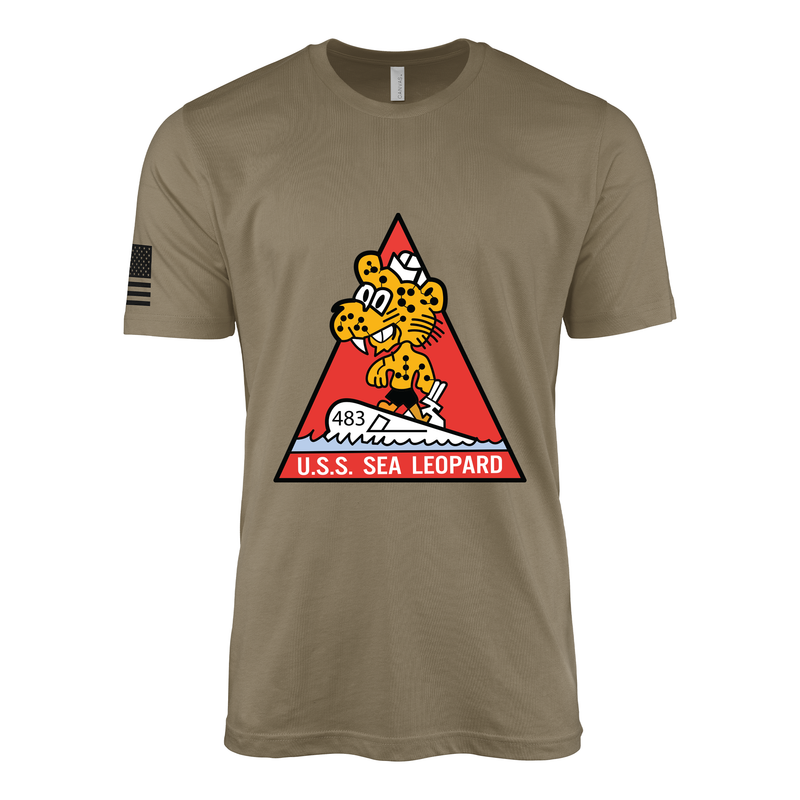 USS Sea Leopard (SS-483) Submarine T-Shirt
