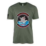 USS Seawolf (SSN-21) Submarine T-Shirt Tactically Acquired Military Green XL