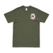 Electronic Attack Squadron 132 (VAQ-132) Left Chest T-Shirt Tactically Acquired Military Green Small 