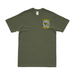 Electronic Attack Squadron 138 (VAQ-138) Left Chest T-Shirt Tactically Acquired Military Green Small 
