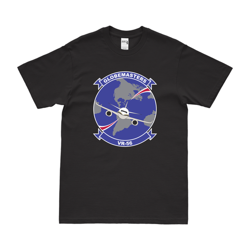 Fleet Logistics Support Squadron 56 (VR-56) T-Shirt Tactically Acquired Black Clean Small