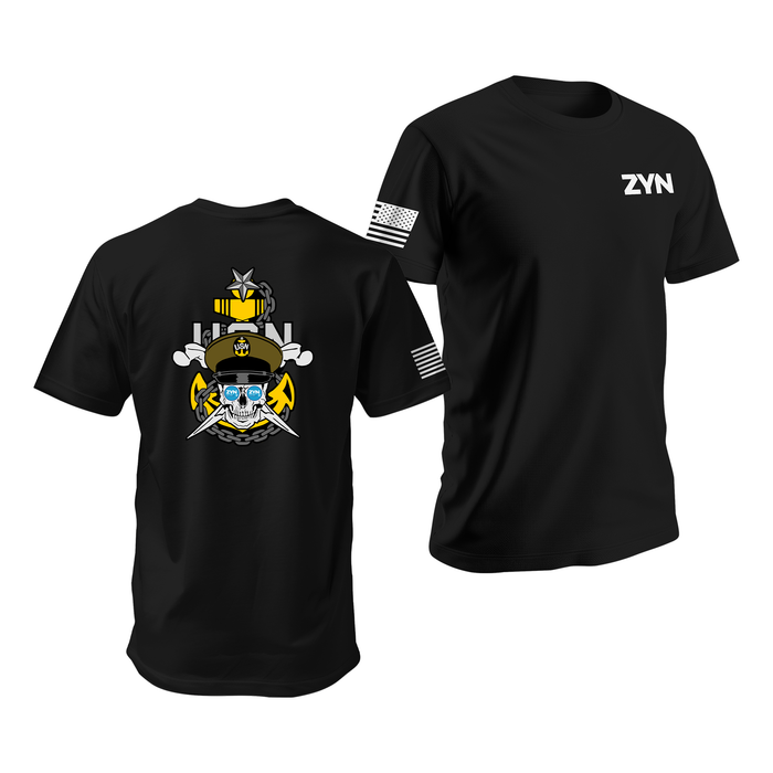 Zyn U.S. Navy Senior Chief T-Shirt Tactically Acquired