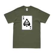 Vietnam War Death Card T-Shirt Tactically Acquired Small Military Green 